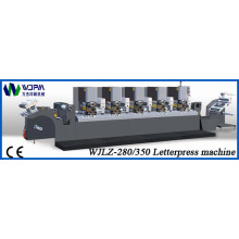 Machine d’impression automatique Intermittent Letterpress Label (WJLZ280)
